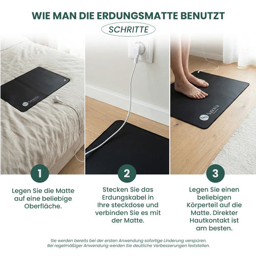 Sanovia™ Erdungs-Spannbetttuch – Erholsamer Schlaf für die ganze Nacht