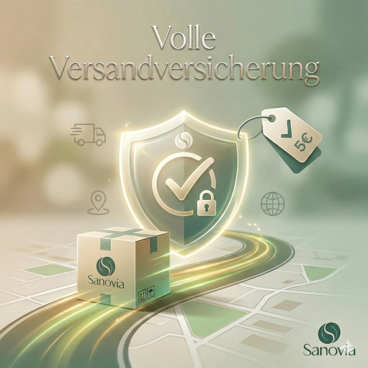 Volle Versandversicherung